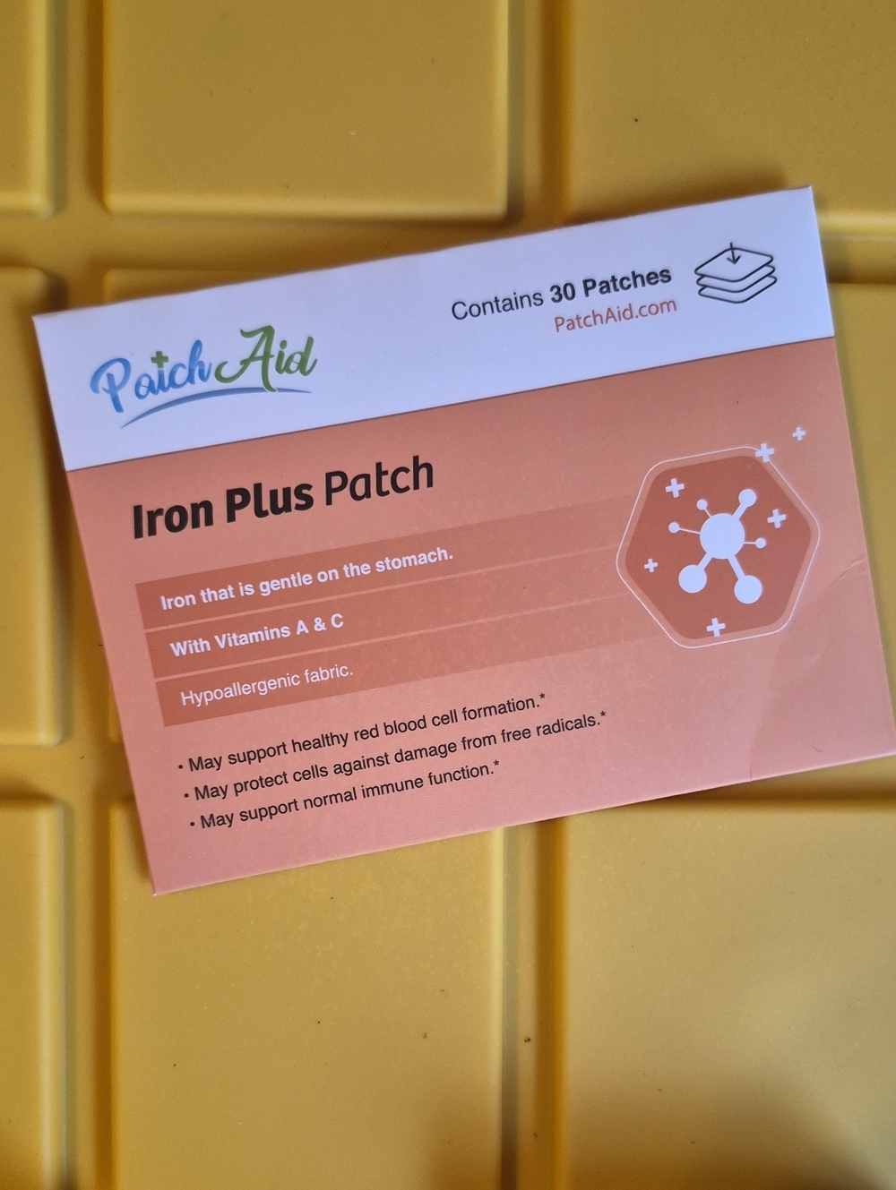 Patch Aid Iron Plus Patch Nwt
